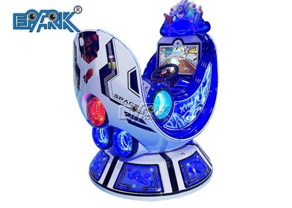 Space Capsule Coin Operated Kiddy Ride Machine Electric Indoor Amusement Game