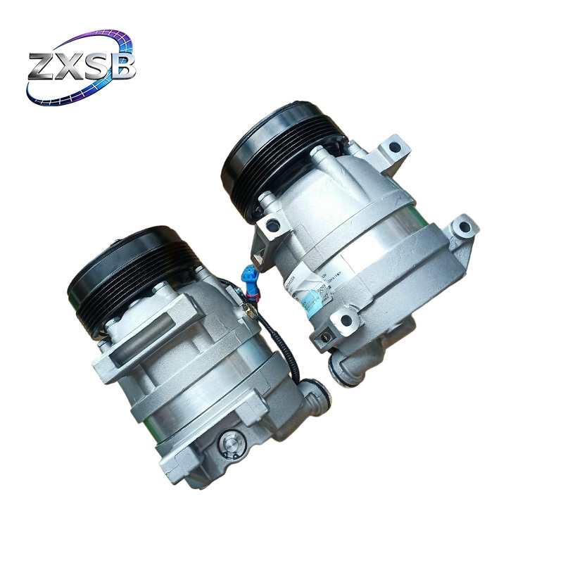 Shacman Delong H3000 M3000 X3000 Heavy Duty Truck ISM Engine AC Compressor Assembly DZ15221840303