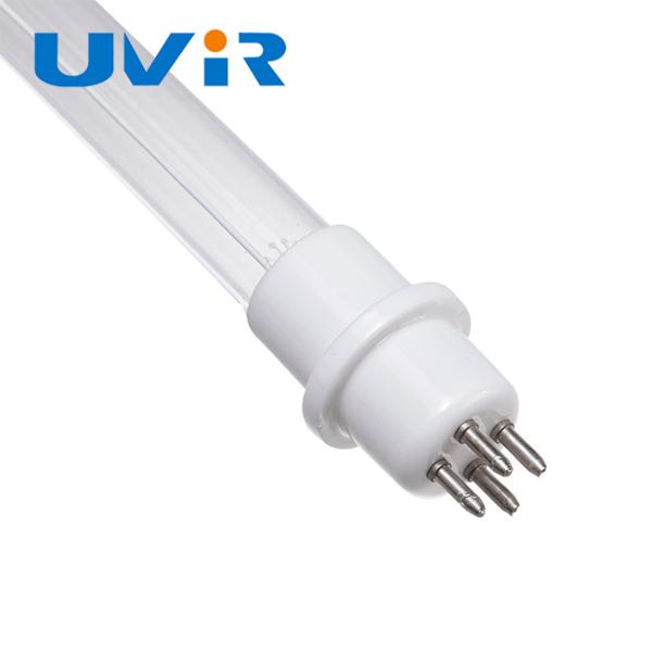 4-контактная кварцевая трубка UVC-лампы для дезинфекции, 15 мм, для стерилизации