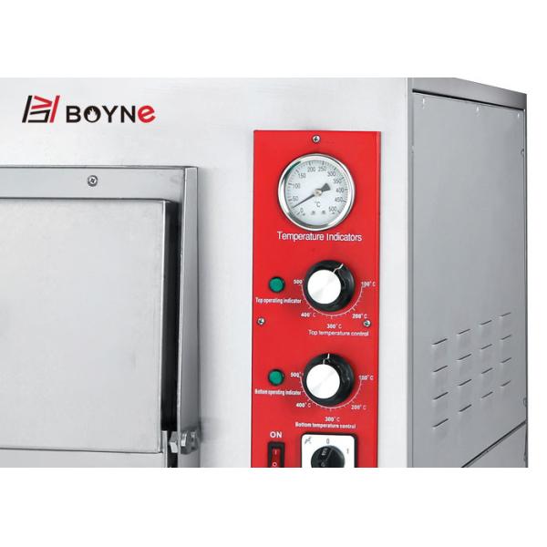 Быстрая нагревая печь плита пиццы палубы печи пиццы двойная электрическая или газ доступный