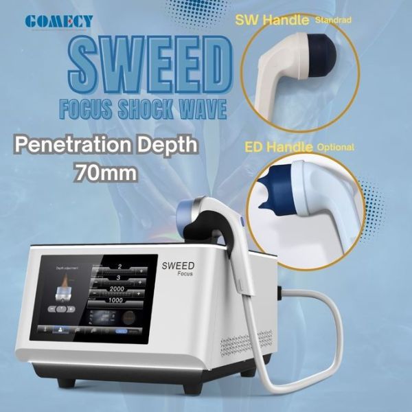 Focused Shock Wave Therapy Machine ESWT Shockwave Therapy Equipment For Physical Therapy