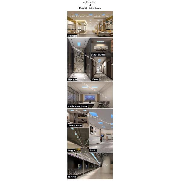 прочная искусственная панель потолка 100В светового люка СИД 1200кс300 люмен 5500