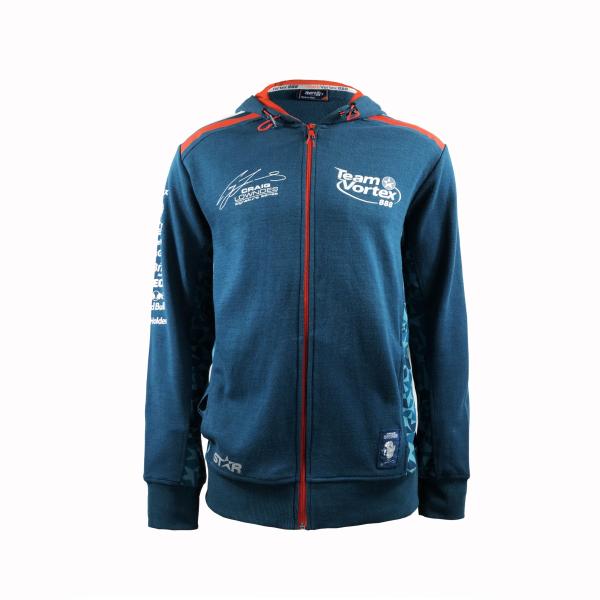 Camisas esportivas personalizadas com capuz com fecho de fecho para homens em tecido confortável