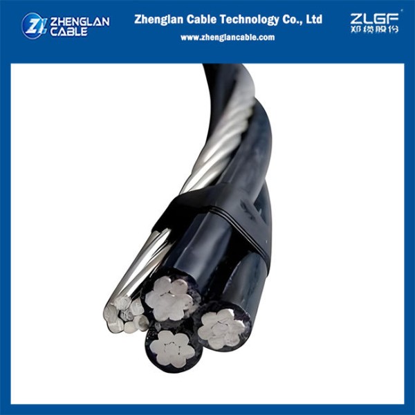 Aerial Bundled Cable (ABC) 0.6/1kV Overhead Insulated Cable - Four Core ABC Cable for Low Voltage Distribution Network