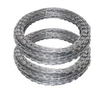 Résistance à la rouille Fil de rasoir galvanisé à chaud 2,5 mm Concertina Fil de maille