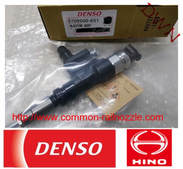 9709500-651 Diesel Common Rail Denso 095000-6510  Fuel Injector Assy For Hino N04C Engine