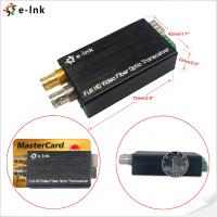 Mini tipo 3G SDI à caixa de alumínio do conversor da fibra ótica com registro/reverso RS485