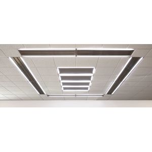 Laminar Flow Ceiling Panel LED Light Laminar Air Flow Ceiling 220V / 50Hz 0.45 M/S Air Velocity