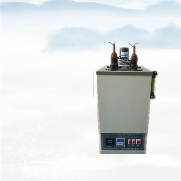 The jet fuel silver strip corrosion tester can perform four sets of experiments simultaneously.