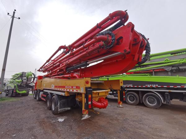 2020 SANY Used 56m Truck-Mounted Concrete Pump Fully hydraulic Truck