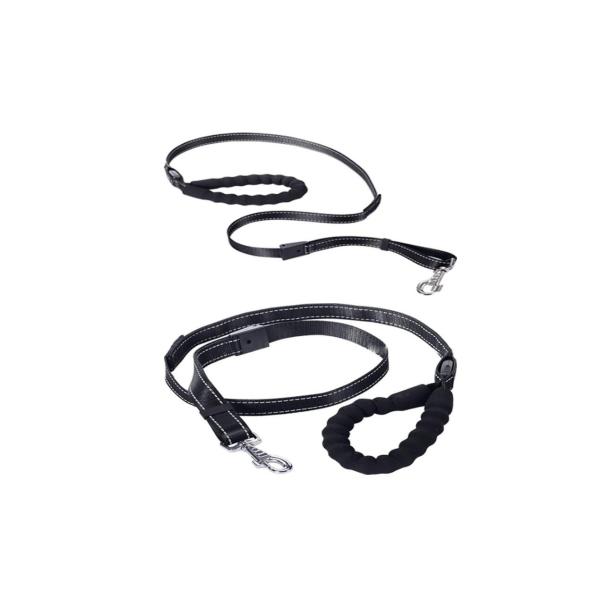 Множественное СИД цвета освещает вверх кожаный неубедительный зажим ремня безопасности собаки