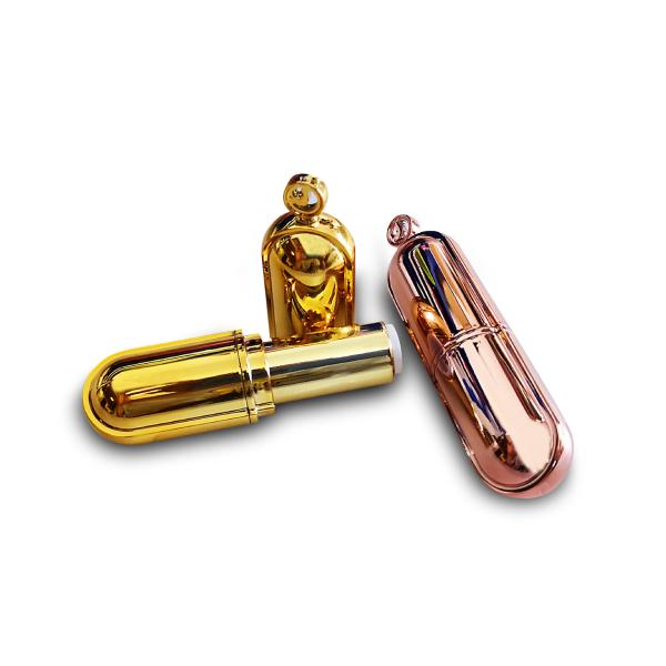 Pearl Pink Empty Lipstick Tube PMS CMYK