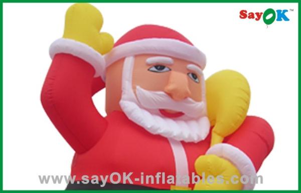 Pai de Santa do Natal das decorações infláveis do feriado grande para o partido