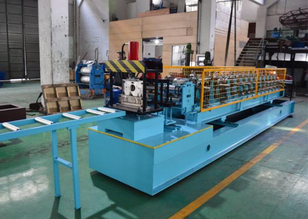 PLC Control 20 Stations CZ Purlin Roll Forming Machine With 12-15m / Min Speed