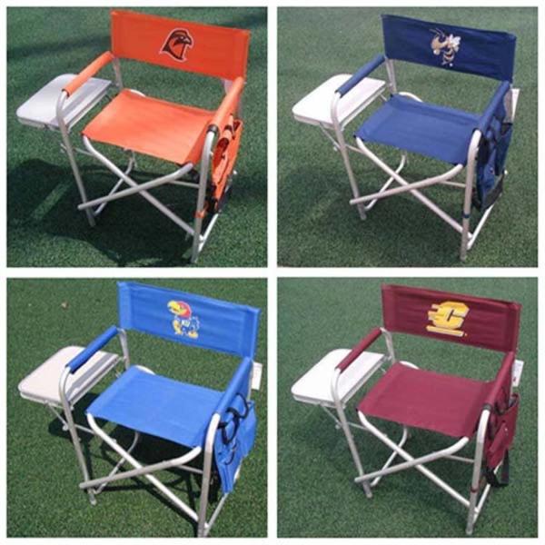 Promotional Folding Lightweight Aluminum Dining Director Chair Adjustable Outdoor Foldable Metal Director Chairs