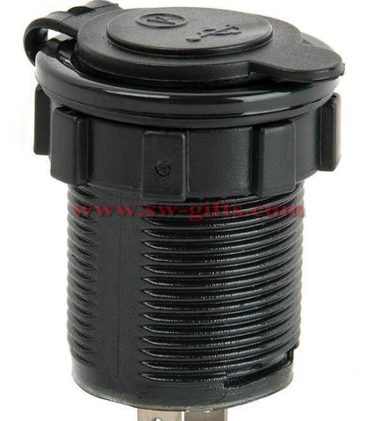 Universal Car Charger USB Vehicle DC12V-32V Waterproof Dual USB Charger 2 Port Power Socket 5V 2.1A/1A High Quality