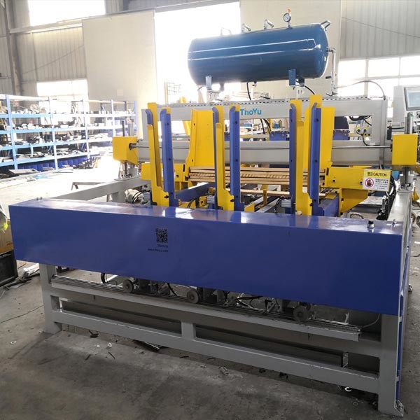 Automatic European Wood Pallet Legs Nailing Machine