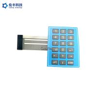 Telclado numérico diseñado modificado para requisitos particulares del interruptor de membrana, teclado del interruptor de membrana 3M468
