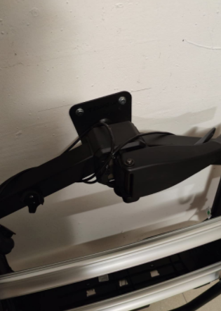 Универсальная настенная установка для заднего носителя велосипеда, включая аппаратное оборудование для установки