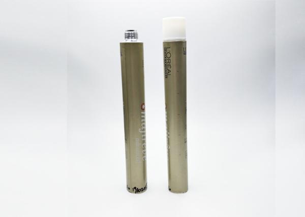 Sealed Membrane Aluminum Cosmetic Tubes Customized Tube Wall Thickness ISO9001 Certificated