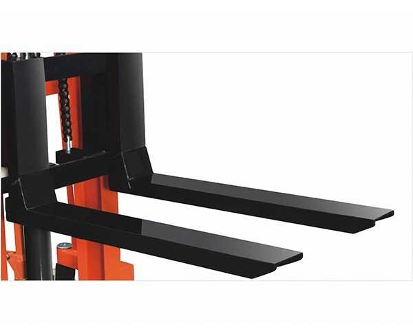 JTHS-A Empilhadeira hidráulica de mão e carrinho de transporte para áreas de carga e produção de veículos 1000-3000kg Capacidade Forks ajustáveis Fácil operação