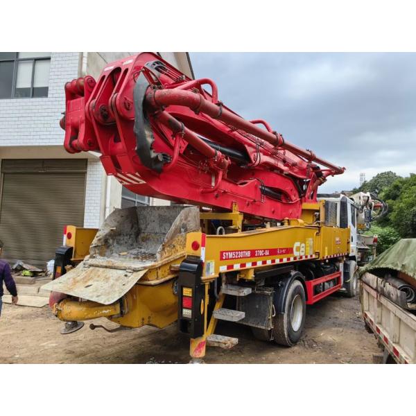 Hydraulic Machining Process 2020 Used 37m Concrete Pump Truck for Concrete Boom Pump
