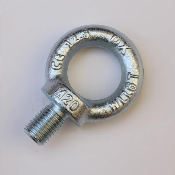 M30 Carbon Steel Eye Bolt Grade 10.9 12.9 Carbon steel Hot Dip Galvanized Dacromet