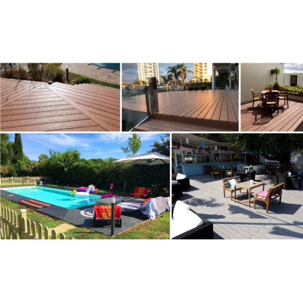 Groove 150x25mm Solid Decking Material Eco Friendly Innocuous
