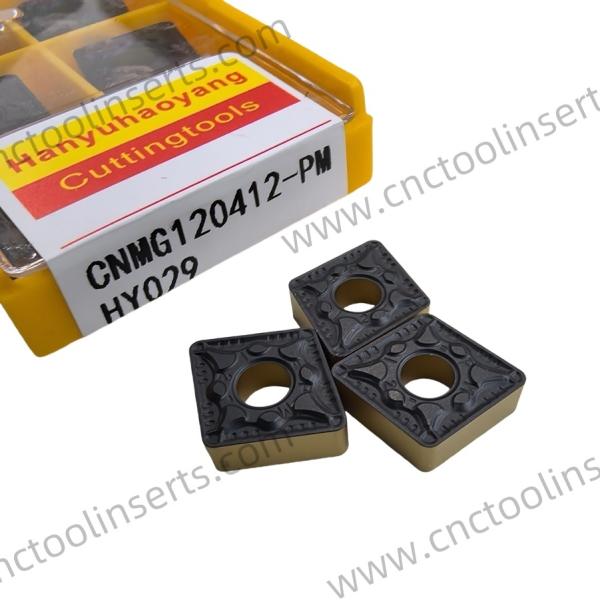 CNMG120412-PM CNMG Turning Inserts Smooth Surface Erosion Resistant
