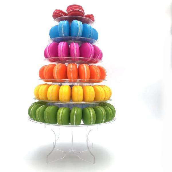 macaron clamshell box   macaron plastic container  clear macaron blister box  macaron punnet tray