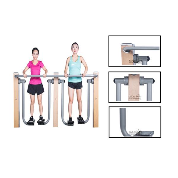 outdoor wooden fitness equipment--WPC Space walking Exercise machine Space Walker for outdoor exercise machine