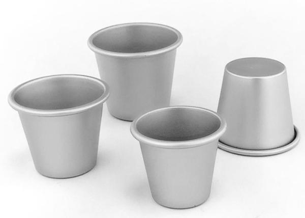 Food Grade Aluminum Alloy Kitchen Cake Baking Tool  0.7mm Round Pudding Mould Diy