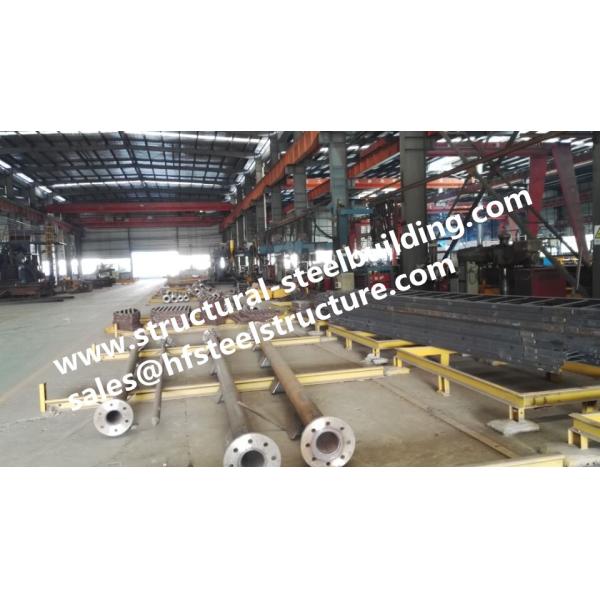 Монополе башни и поляк башен решетки стальной для производственной линии электрической станции энергии ветра