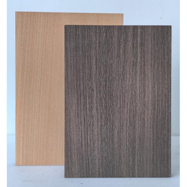 Carreaux de plafond Panneaux de bois micro-perforés insonorisés Acoustique intérieur décoré