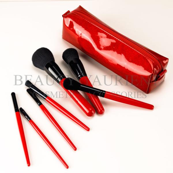 Professional 7Pcs Vegan Cruelty Luxury Makeup Brush Kit Soft Bristles Hair