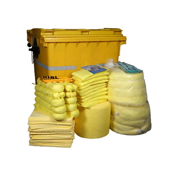 Large Capacity 1100 Litre HazMat Spill Kits For Acid Spill Cleanup