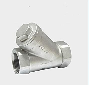 3/4 de filtro de aço inoxidável de “Y” de Mesh Filter Valve 800# SS316 CF8m do filtro do WYE