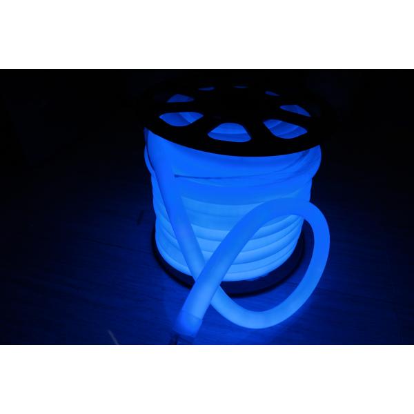 360 degree round 100leds/m 25m spool purple 110v neon flex light waterproof