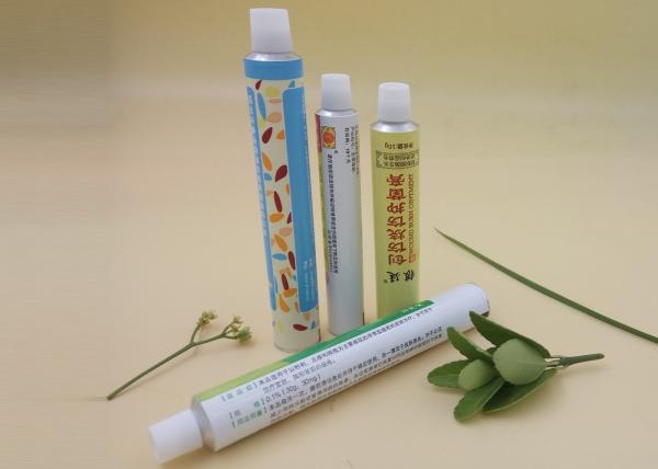 Cream / Gel Aluminum Squeeze Tube Packaging , 30ml Collapsible Laminated Tubes