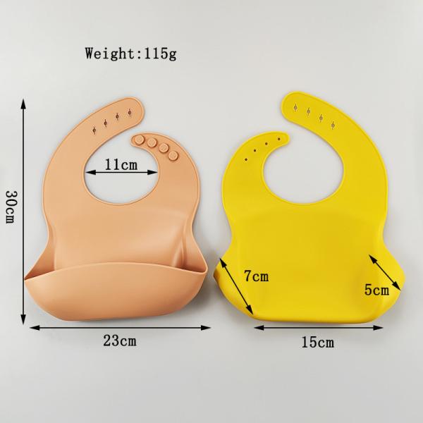 Ofertas de fábrica EN-71 Certificação Bibi de silicone à prova d'água Bibi de alimentação para bebés