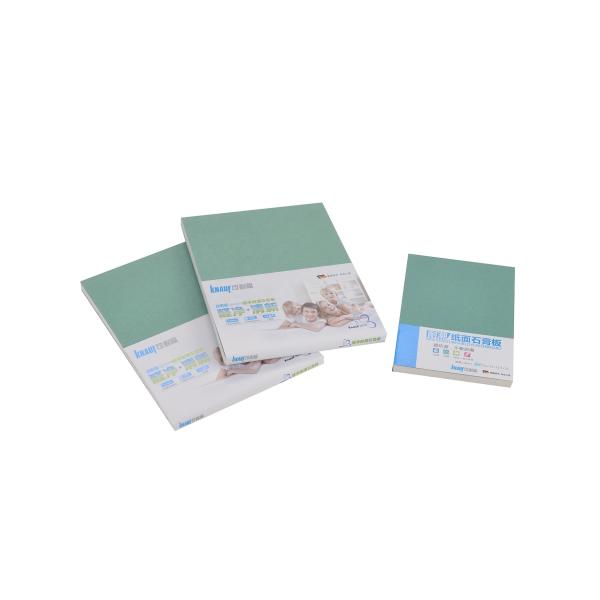 Крытые гипсовые доски гипса, делают 12mm сплющенную штукатурную плиту водостойким края