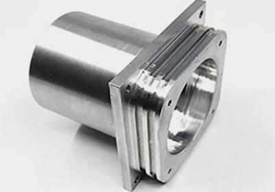 Custom Stainless steel machining round housing with nickel plating for GPS tracking system