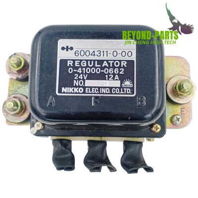 Regulador de Spare Parts Voltage da máquina escavadora e relé 600-431-1000 6004311000