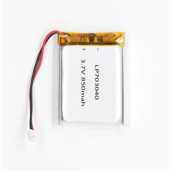 TW703040 Перезаряжаемая литий полимерная батарея 3.7v 850mah KC CB Липо батарея MSDS UN38.3