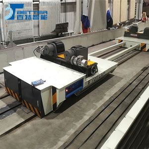 25 Ton Electric Transfer Cart Rail Trolley For Steel Mill Steel Industry