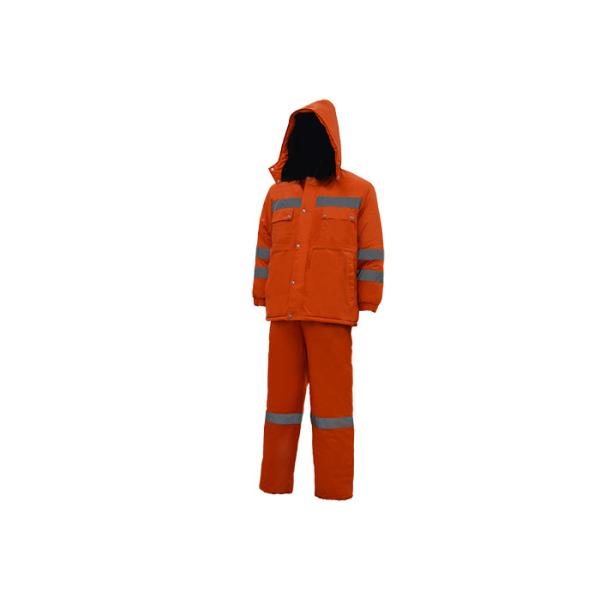 Eco Friendly Hi Vis Workwear Hoodies , Winter Safety Jackets Reflective No Pilling