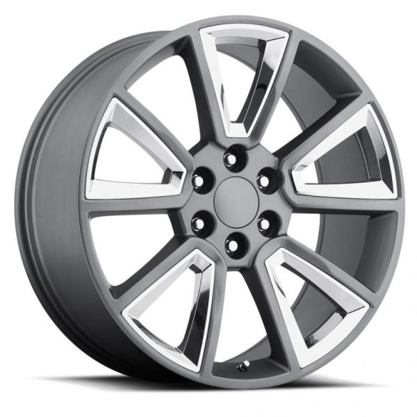 Tahoe Yukon Replica Wheels 20x8.5 20 Inch Chrome Chevy Rims 5696