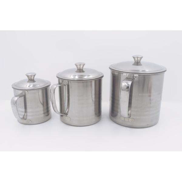15cm Stainless Steel Single Beer Cup Dinner Party Beverage Water Mug