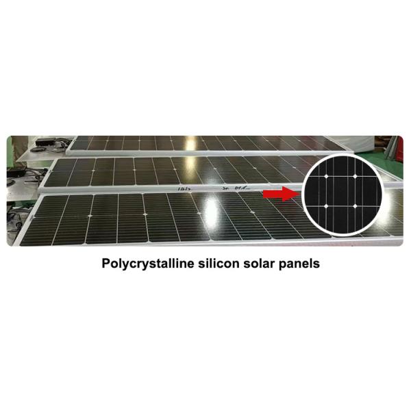 200w High Lumen Vertical Aluminum Integrated Solar Panel Lamp Street Lighting 5000 Lumens All in One Solar Street Led Light