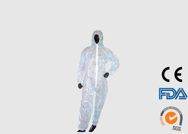 Eco Friendly Disposable PPE Coveralls For Hospital / Clinic Medical Staff
